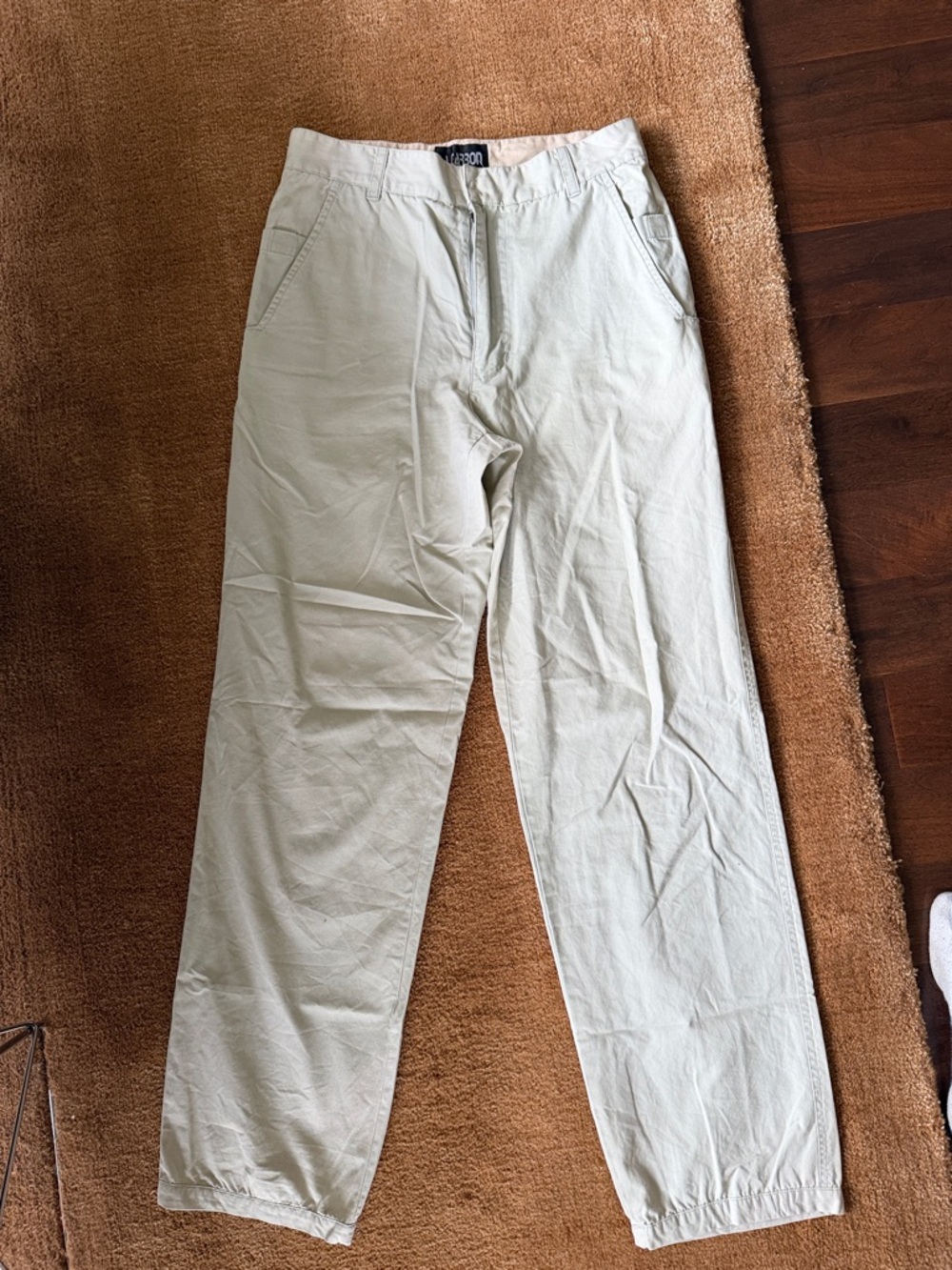Casual Men's Beige Pants.chinos